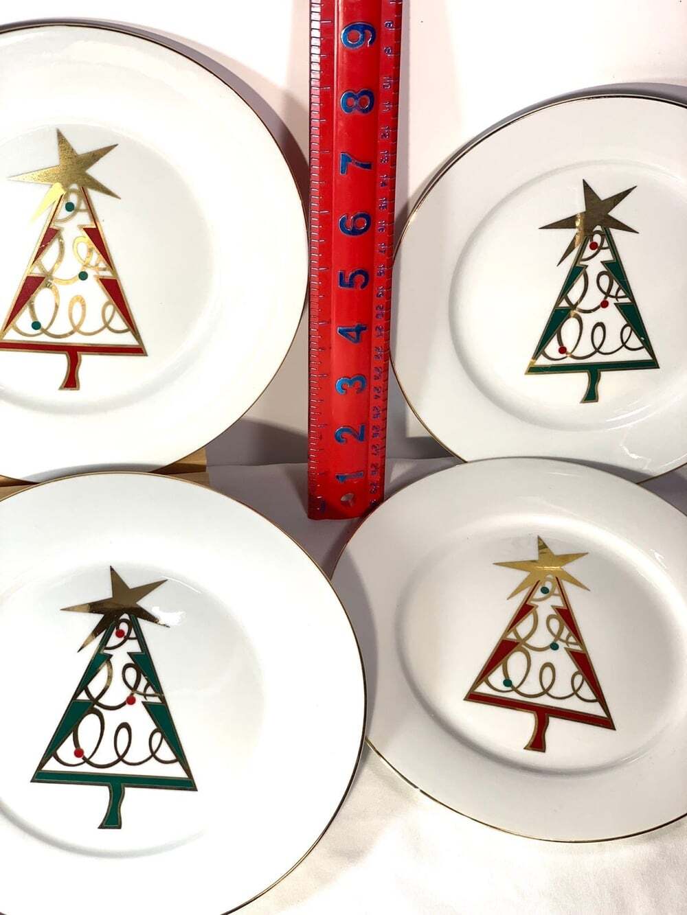 Christmas Tree Plates Four Pier 1